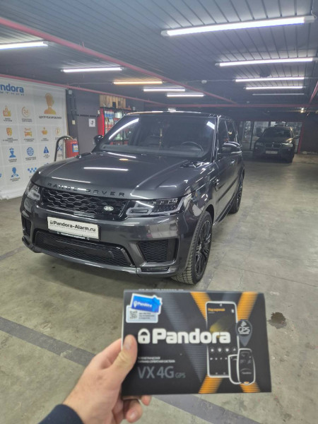 Range Rover Sport установка Pandora VX 4G GPS v3