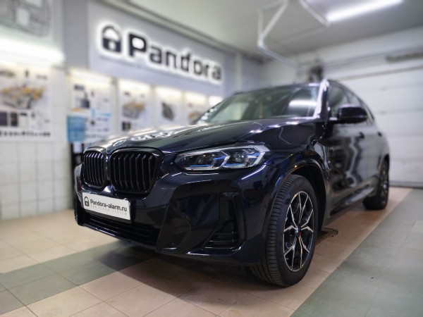 BMW X3 2022 установка Pandora VX 4G GPS v3